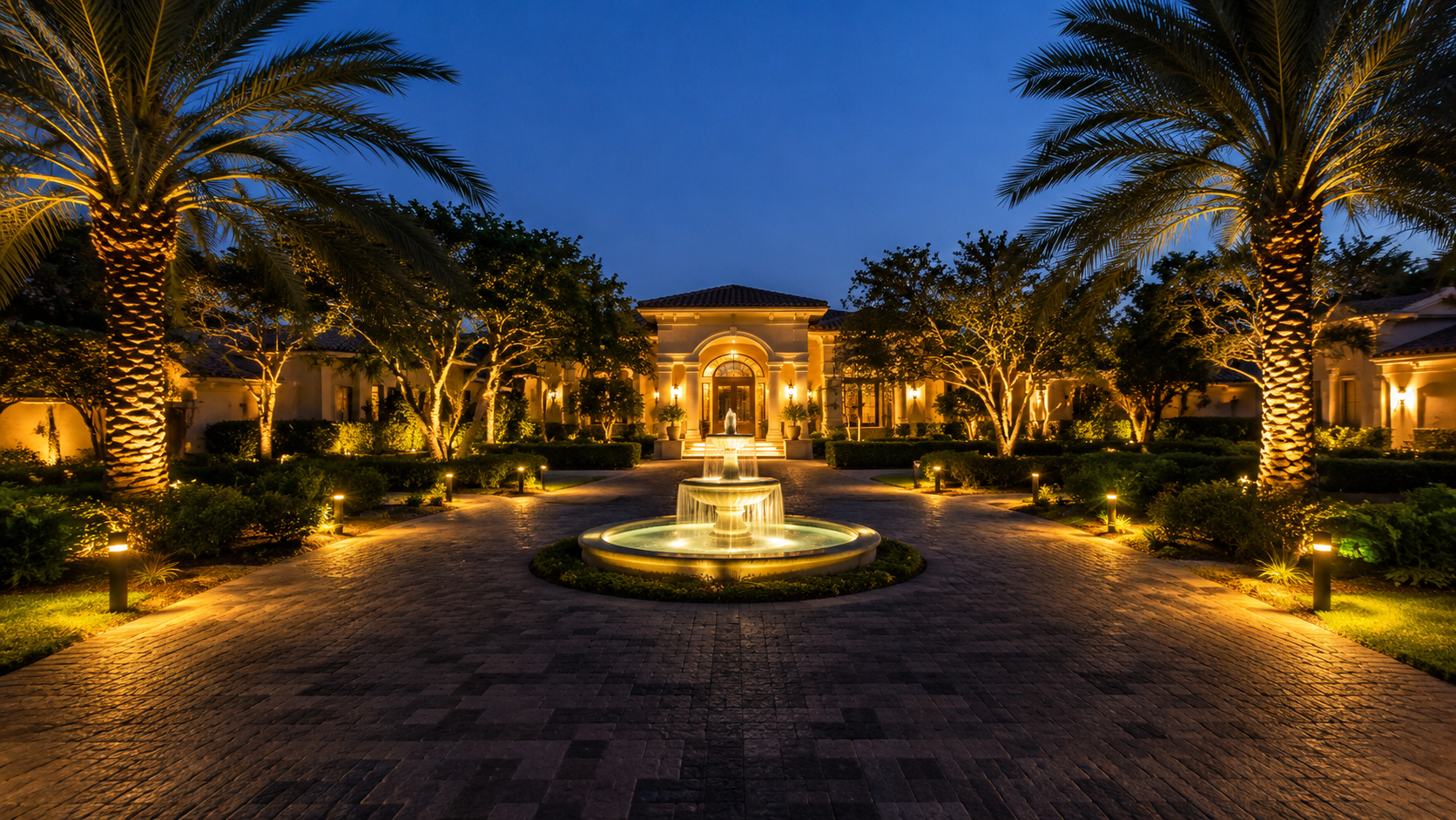 Driveway Lighting in Abu Dhabi - landscaping service 38