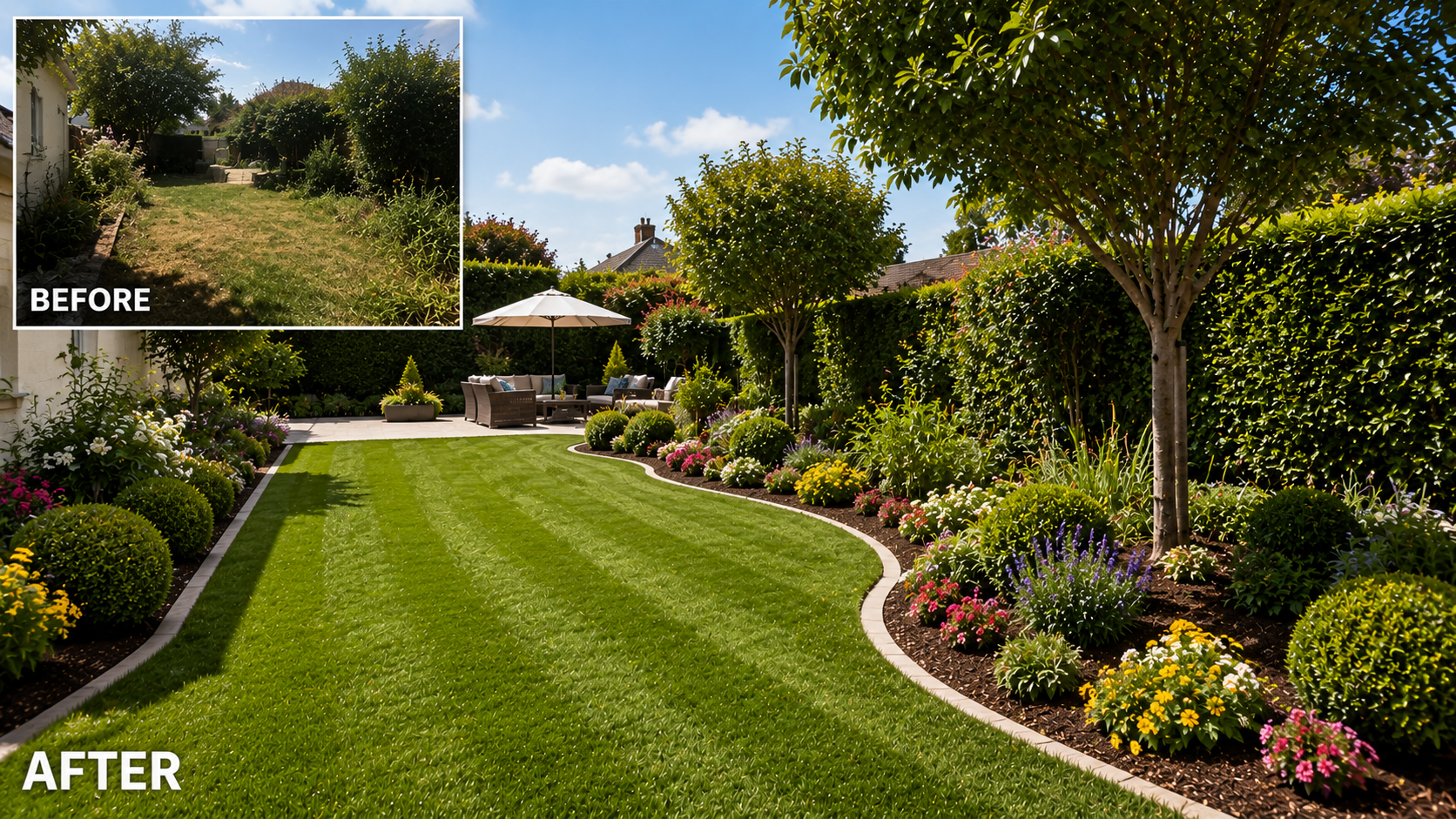 Garden Makeover in Abu Dhabi - landscaping service 46