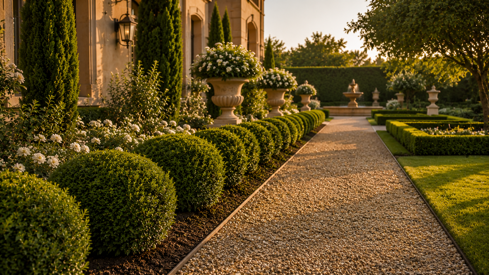 Hedge Planting in Abu Dhabi - landscaping service 32