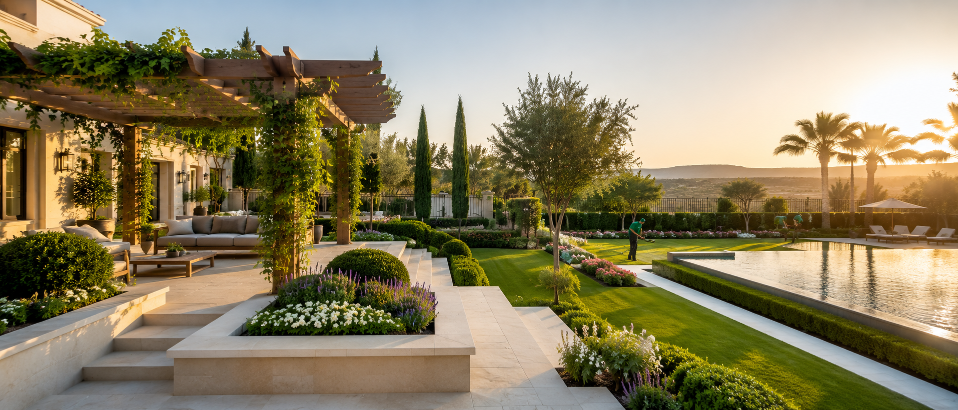 Landscaping Abu Dhabi company and garden design