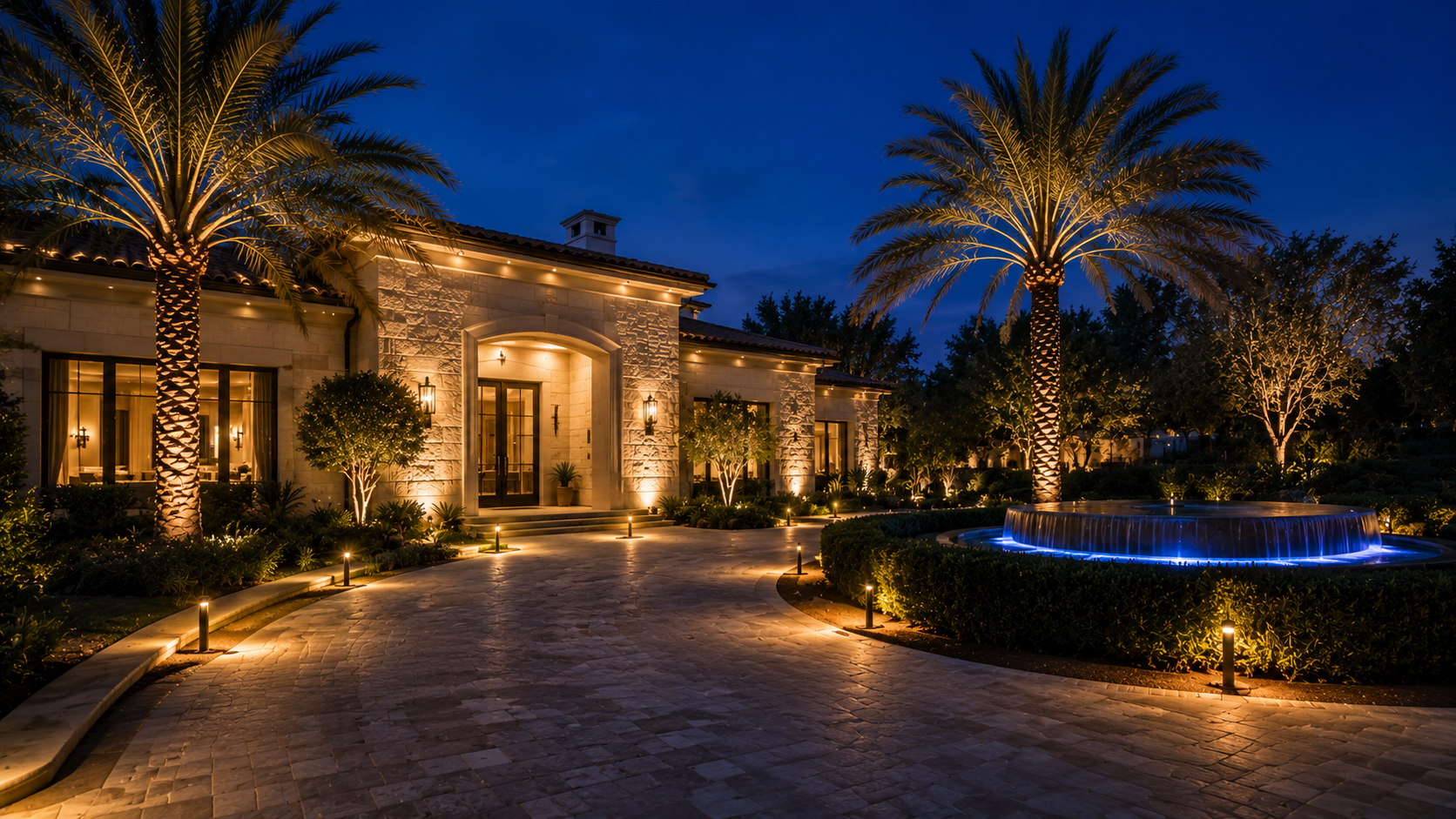 Landscape Lighting in Abu Dhabi - landscaping service 35