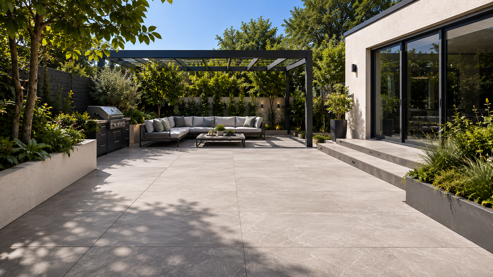 Outdoor Flooring in Abu Dhabi - landscaping service 47