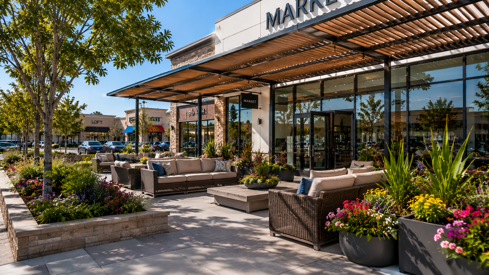 Retail Landscaping in Abu Dhabi - landscaping service 44