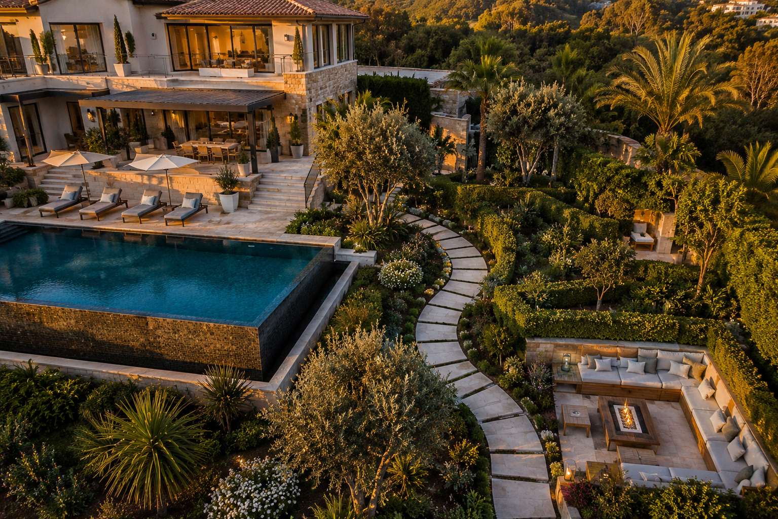 Villa landscaping Abu Dhabi